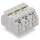 Wago 862-9603 4-Leiter-Geräteanschlussklemme 3-polig PE-N-L1 mit PE-Kontakt 4 mm² weiß