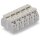 Wago 862-9625 4-Leiter-Geräteanschlussklemme 5-polig PE-N-L1-L2-L3 mit PE-Kontakt 4 mm² weiß