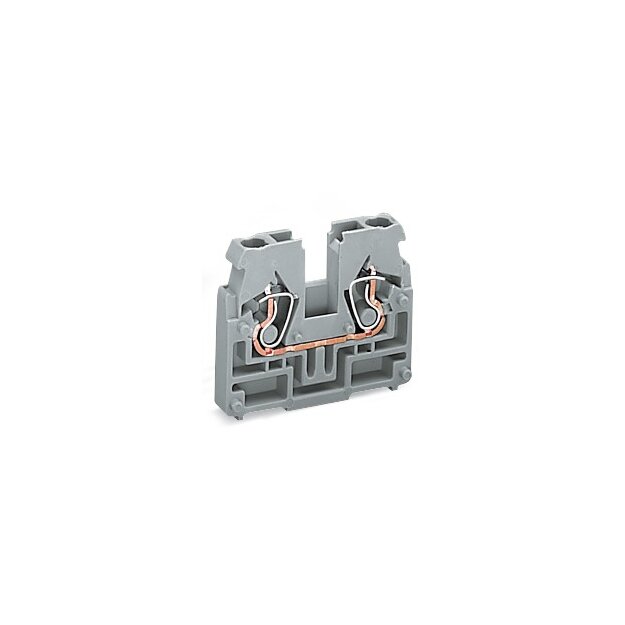 Wago 869-321 2-Leiter-Klemme 2,5 mm² grau