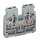 Wago 869-321 2-Leiter-Klemme 2,5 mm² grau