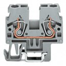 Wago 870-911 2-Leiter-Durchgangsklemme 2,5 mm² grau