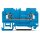 Wago 880-904/999-940 2-Leiter-Durchgangsklemme 4 mm² blau