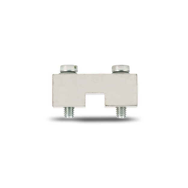 Wago 883-1242 Brücker 2-fach blank silberfarben