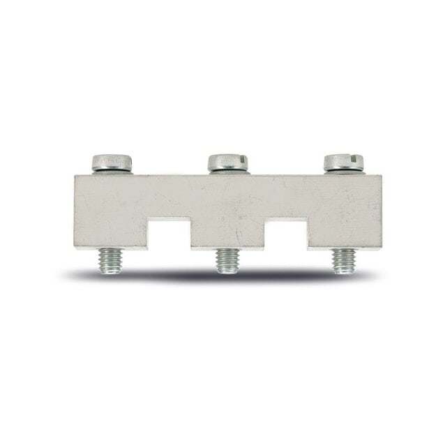 Wago 883-1243 Brücker 3-fach blank silberfarben