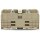 Wago 884-1800 Bolzenklemme 185 mm² mit 2 Gewindebolzen M12 beige