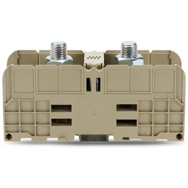 Wago 884-3000 Bolzenklemme 300 mm² mit 2 Gewindebolzen M16 beige