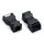 Wago 890-505 Zugentlastungsgehäuse 5-polig mit Rastschelle für 1 Leitung 6,5 ... 10,5 mm 45 mm schwarz