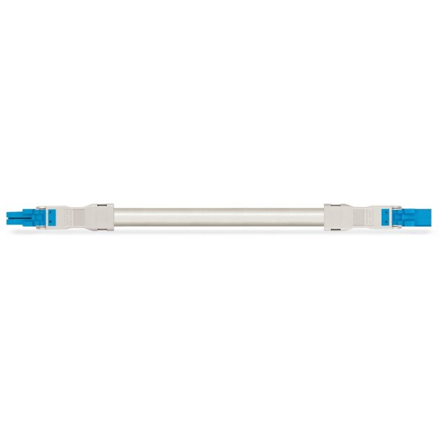 Wago 891-8982/006-502 konfektionierte Verbindungsleitung Eca Buchse Stecker 2-polig Kodierung I 1,5 mm² 5 m blau