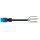 Wago 891-8985/216-301 konfektionierte Anschlussleitung Eca Stecker/offenes Ende 5-polig Kodierung I 1,5 mm² 3 m blau