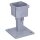 Voxura Universal Teleskop Gerätedose Schalterdose geeignet für Isolierstärken von 80-170 mm Abmessung 68x70x50 mm 2 Schraubdomen UP tief
