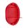 Voxura K04-0200-60 Signaldeckel rot Ø 60mm für Unterputz-Gerätedose Unterputzdose Schalterdose Verteilerdose rund