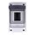 B-WARE Voxura Aufputz Feuchtraum Verteiler 1-reihig IP65 2-4 Module, Tür transparent