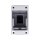 B-WARE Voxura Aufputz Feuchtraum Verteiler 1-reihig IP65 2-4 Module, Tür transparent