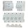Hager Set 1x FI CDA440D 40a 0,03 + 1x LS-Schalter 3-polig MBN316 + 5x LS-Schalter 1-polig MBN116 + 1x Phasenschiene 3-polig KDN363F