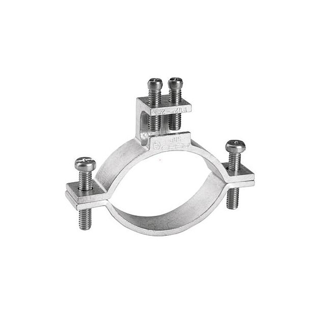 Kaiser 9620 Erdleitungsbride 1½ 2 (47.9-59.6 mm) 4 50 mm² Seil Draht ø 8 mm