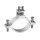 Kaiser 9620 Erdleitungsbride 1½ 2 (47.9-59.6 mm) 4 50 mm² Seil Draht ø 8 mm