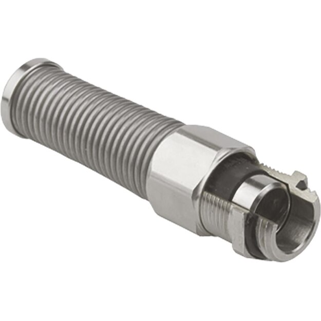Kaiser 1080.25.52.160 Kabelverschraubung Progress EMV Messing M25x1.5 Kabel Ø13.0-16.0mm mit Knickschutzfeder