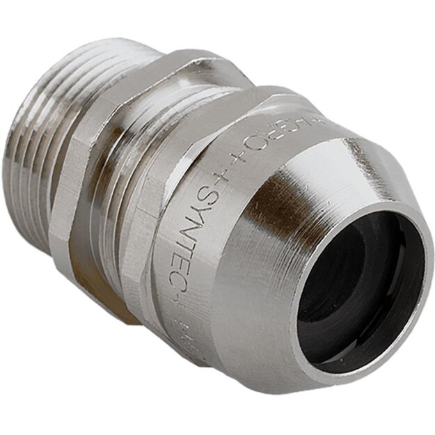Kaiser 1145.17.100 Kabelverschraubung Syntec Messing M16x1.5 Kabel Ø 4.5-10.0 mm (UL 6.6-10.0 mm) langes Anschlussgewinde