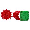 Kaiser 1265-11 Betonbau B¹ Decken-Verbindungsdose 2-teilig Auslassöffnung Ø 60 mm Tiefe 95 mm mit Leuchtenhaken-Aufnahme