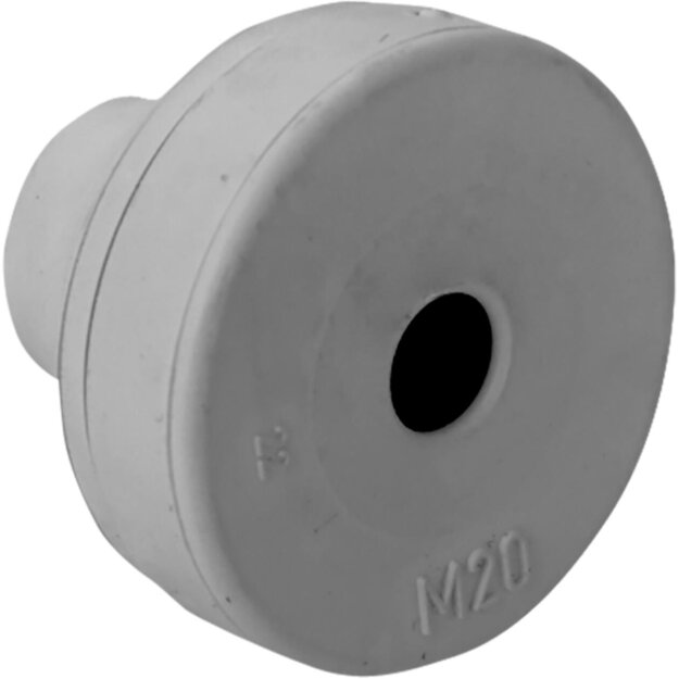 Kaiser 14.583.05 Quickseal Kabeleinführungstülle für M20 Hellgrau RAL 7035 Kabel Ø 8.0-13.0 mm