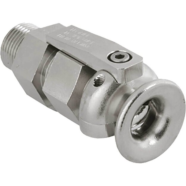 Kaiser 183/4NPT.11.26 Kabelverschraubung Serie 18 Messing NPT 3/4 Ex d IIC Kabel Ø 9.0-11.0 mm mit Trompete und Klemmbacken