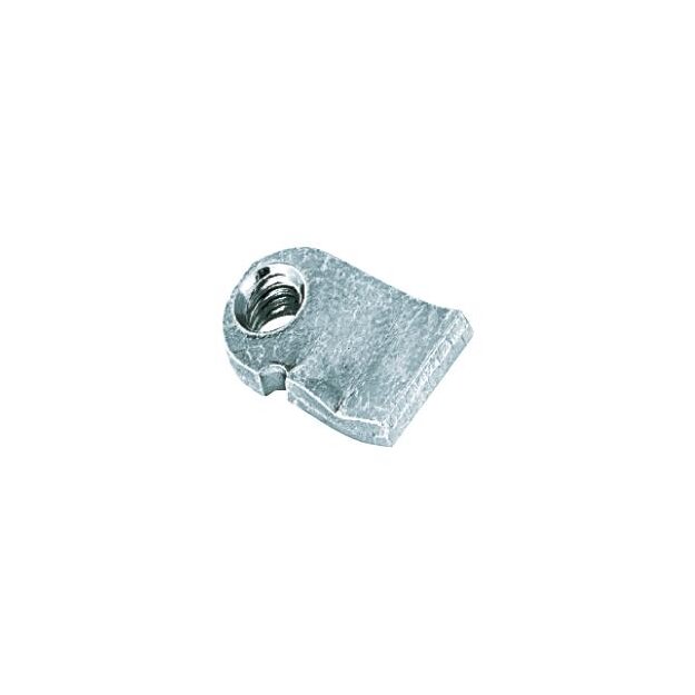 Kaiser 2445-50 Hohlwand Metall-Ersatzlasche mit Innengewinde M3 x 1,5 Abmessungen 7 x 13 mm