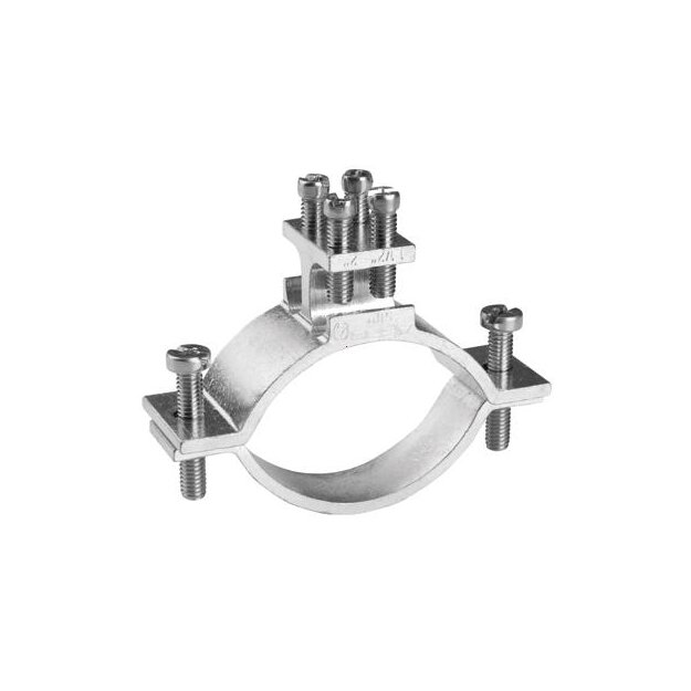 Kaiser 9620.02 Erdleitungsbride 1½ 2 (47.9-59.6 mm) 2 x 4 50 mm² Seil Draht ø 8 mm