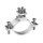 Kaiser 9620.02 Erdleitungsbride 1½ 2 (47.9-59.6 mm) 2 x 4 50 mm² Seil Draht ø 8 mm