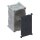 Kaiser 9902.22 AGRO Einlasskasten 2x1 mit Schutzdeckel und Trennwand
