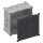 Kaiser 9902.24 AGRO Einlasskasten 2x2 mit Schutzdeckel und Trennwand