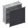 Kaiser 9902.29 AGRO Einlasskasten 3x3 mit Schutzdeckel und Trennwand