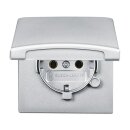 Busch-Jaeger Allwetter 44 Set: 3x SCHUKO Steckdose mit...