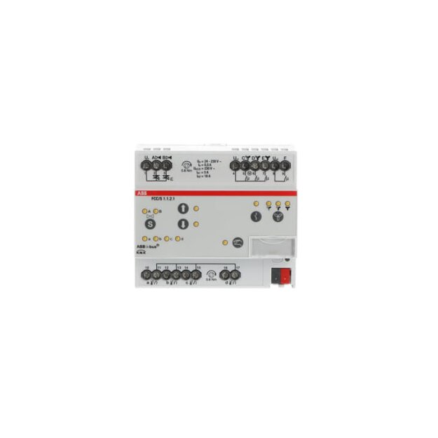 ABB 2CDG110211R0011 FCC/S1.1.2.1 Fan Coil Controller 2xPWM manuelle Bedienung 3-stufig REG FCC/S1.1.2.1