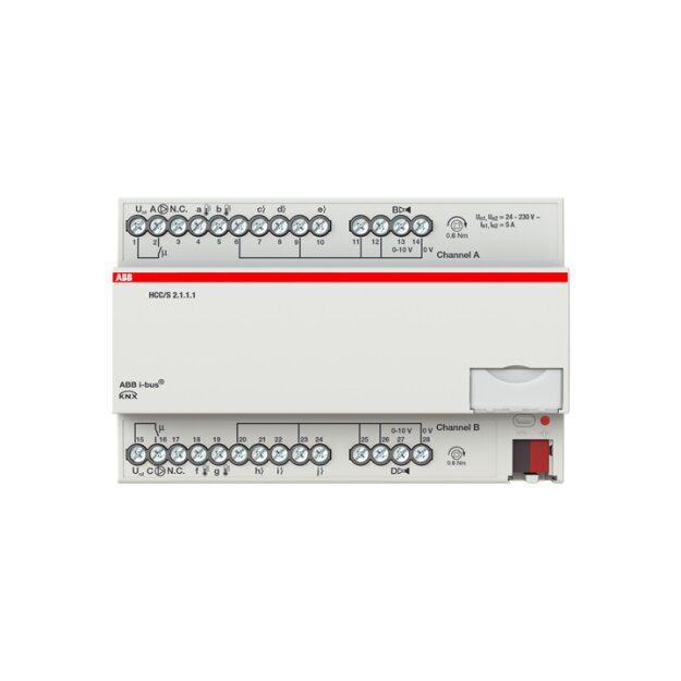 ABB 2CDG110218R0011 HCC/S2.1.1.1 Heiz-/Kühlkreis Controller 2fach 0-10 V REG HCC/S2.1.1.1