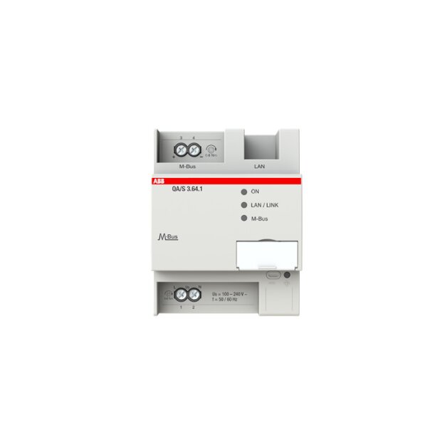 ABB 2CDG110227R0011 QA/S3.64.1 Energie Analyzer M-Bus 64 Teilnehmer REG QA/S3.64.1