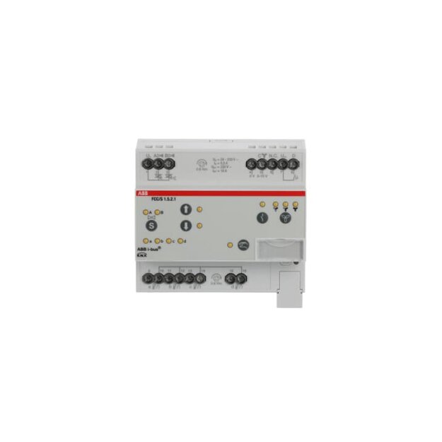 ABB 2CDG110235R0011 FCC/S1.5.2.1 Fan Coil Controller 2 x PWM 0-10 V manuelle Bedienung REG FCC/S1.5.2.1
