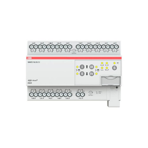ABB 2CDG110248R0011 SAH/S16.10.7.1 Schalt-/Jalousieaktor 16fach 10 A REG SAH/S16.10.7.1
