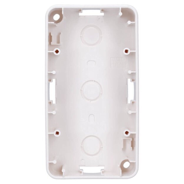 Siemens 5TG1826 DELTA profil titanweiß Aufputz-Gehäuse 2-fach 125x 80x 42,5mm