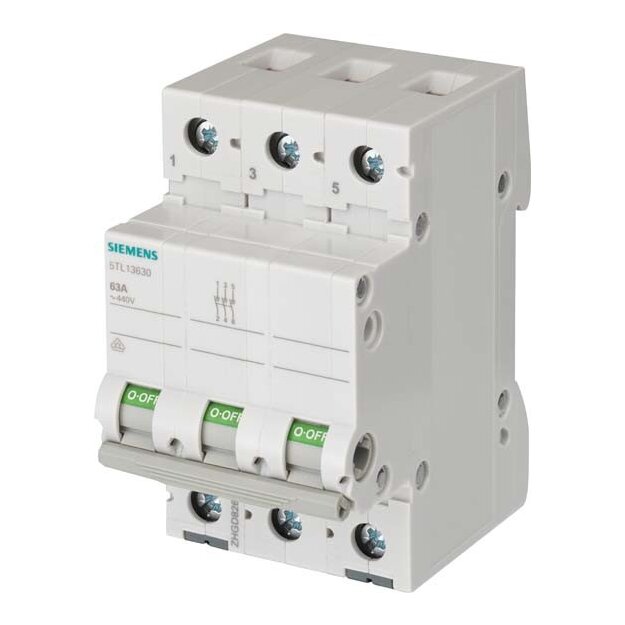 Siemens 5TL1380-0 Ausschalter 80A 3-polig