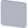 Siemens 3SU1900-0AF81-0AA0 Bezeichnungsschild 22x22mm Schild silber ohne Aufschrift