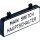 Siemens 3LD9286-1A Zusatzschild Deutsch/Englisch 47mmx17mm Zubehör