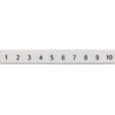 Siemens 8WH8121-2AB05 Bezeichnungsschild flach mit 1-10...