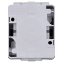 Siemens 5UB4711 DELTA fläche IP44 AP dunkelgrau/hellgrau Schuko-Steckdose 10/16A 250V