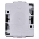 Siemens 5TA4705 DELTA fläche IP44 AP dunkelgrau/hellgrau Serienschalter 10A 250V 66x 75mm
