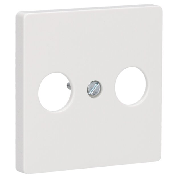 Siemens 5TG2561 DELTA i-system titanweiß Antennen-Abdeckungplatte 55x 55mm für Breitband-Anschlussklemmen