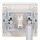 Siemens 5TG6200 DELTA i-system titanweiß Wippe mit Fenster 55x 55mm für Kontroll/aus/Wechselschalter