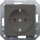 Siemens 5UB1921 DELTA i-system carbonmetallic Schuko-Steckdose 10/16A 250V Mit schraubenlosen Anschlussklemmen