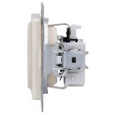 Siemens 5UB1551 DELTA i-system elektroweiß Schuko-Steckdose 10/16A 250V mit schraubenlosen Anschlussklemmen