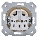 Siemens 5UB1551 DELTA i-system elektroweiß Schuko-Steckdose 10/16A 250V mit schraubenlosen Anschlussklemmen