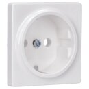 Siemens 5UH1044 DELTA i-system SteckdosenAbdeckung ohne Einsatz titanweiß 55x 55mm